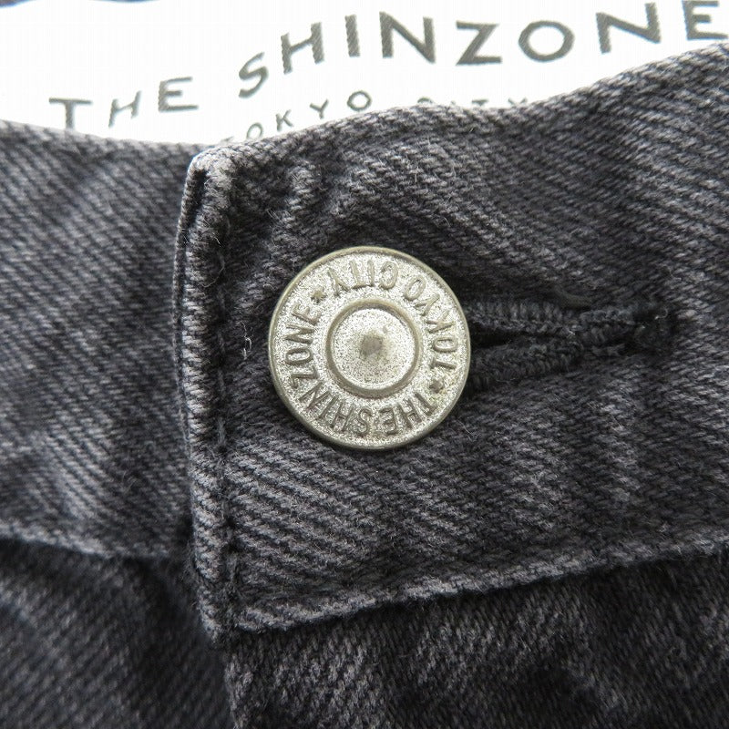 Shinzone | シンゾーン CARROT DENIM デニムパンツ 19SMSPA68 ブラック サイズ：36【瀬戸大橋店】