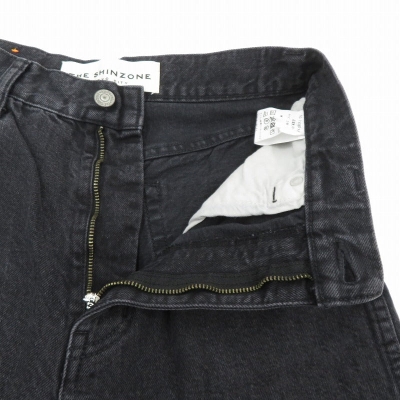 Shinzone | シンゾーン CARROT DENIM デニムパンツ 19SMSPA68 ブラック サイズ：36【瀬戸大橋店】
