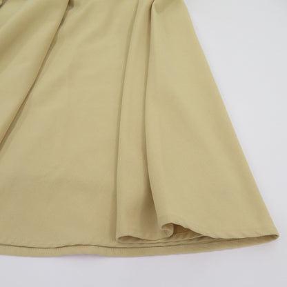 CLANE | クラネ W FACE FRONT ZIP FLARE SKIRT スカート 14109-6102 ベージュ サイズ：1【瀬戸大橋店】