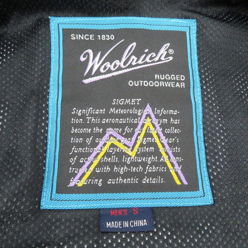 WOOLRICH | ウールリッチ 90'S ナイロンジャケット グリーン サイズ：S【瀬戸大橋店】