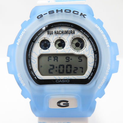 G-SHOCK | ジーショック 八村塁シグネチャーモデル 腕時計 DW-6900RH-2JR ブルー【瀬戸大橋店】