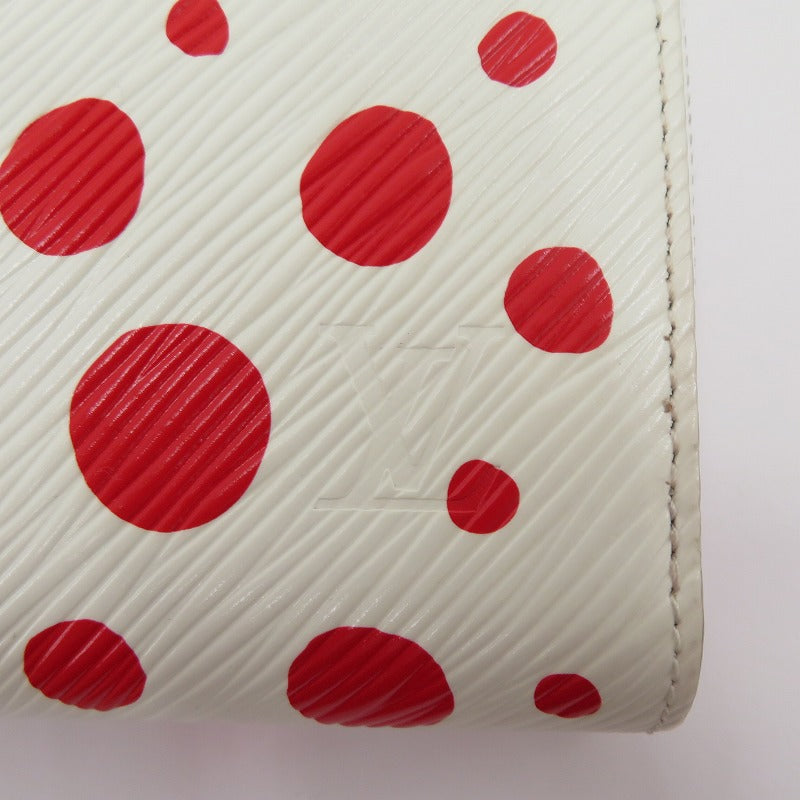 LOUIS VUITTON | ルイ・ヴィトン × 草間彌生 エピ ジッピー・ウォレット 長財布 M81961 レッド×ホワイト【瀬戸大橋店】