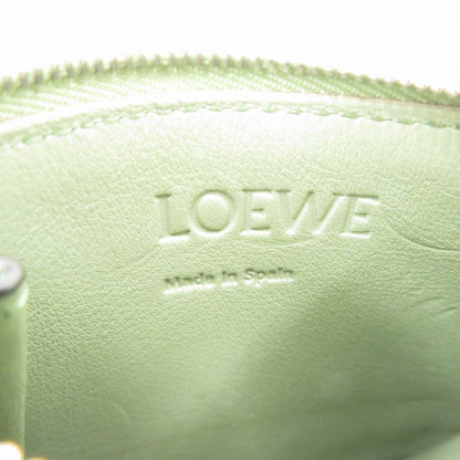 LOEWE | ロエベ アナグラム スクエアジップ カードホルダーケース カードケース C821R80X01 ライトグリーン【瀬戸大橋店】