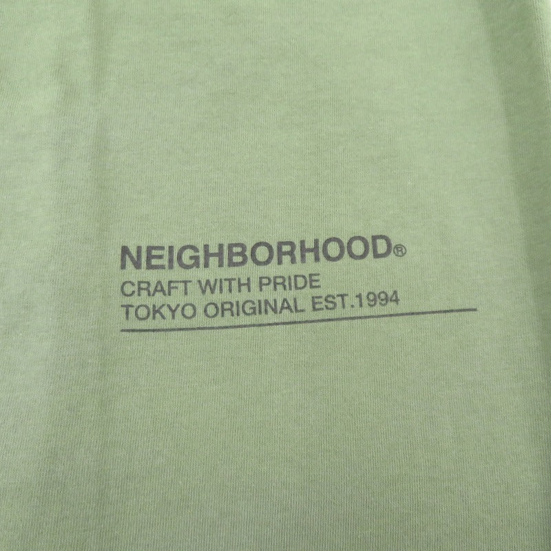 NEIGHBORHOOD | ネイバーフッド SPOT . TEE SS-7 半袖Ｔシャツ 251PCNH-ST12S カーキ サイズ：XL【瀬戸大橋店】