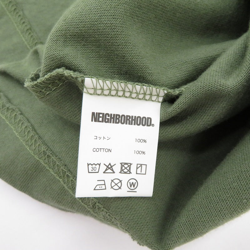 NEIGHBORHOOD | ネイバーフッド SPOT . TEE SS-7 半袖Ｔシャツ 251PCNH-ST12S カーキ サイズ：XL【瀬戸大橋店】