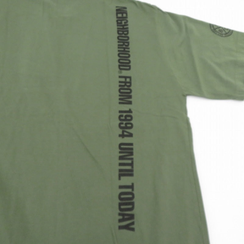 NEIGHBORHOOD | ネイバーフッド SPOT . TEE SS-7 半袖Ｔシャツ 251PCNH-ST12S カーキ サイズ：XL【瀬戸大橋店】