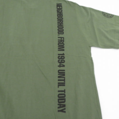NEIGHBORHOOD | ネイバーフッド SPOT . TEE SS-7 半袖Ｔシャツ 251PCNH-ST12S カーキ サイズ：XL【瀬戸大橋店】
