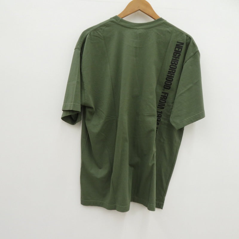 NEIGHBORHOOD | ネイバーフッド SPOT . TEE SS-7 半袖Ｔシャツ 251PCNH-ST12S カーキ サイズ：XL【瀬戸大橋店】