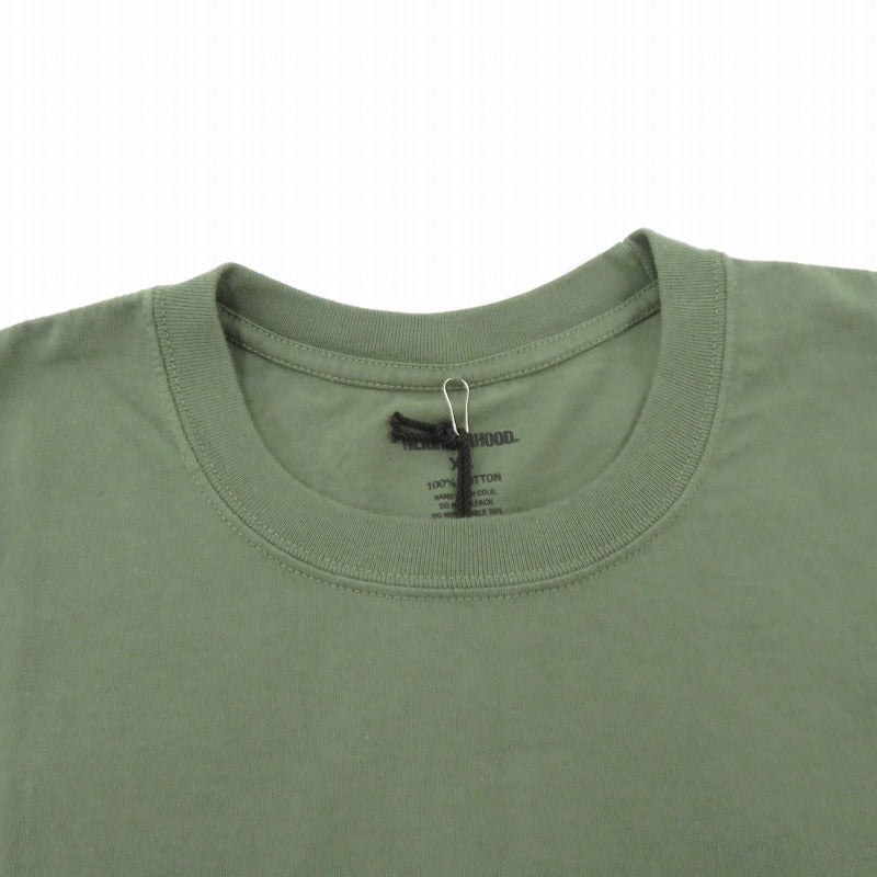 NEIGHBORHOOD | ネイバーフッド SPOT . TEE SS-7 半袖Ｔシャツ 251PCNH-ST12S カーキ サイズ：XL【瀬戸大橋店】