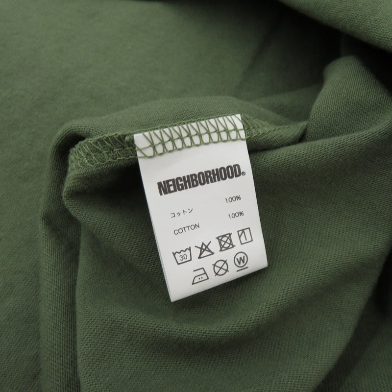 NEIGHBORHOOD | ネイバーフッド SPOT . TEE SS-7 半袖Ｔシャツ 251PCNH-ST12S カーキ サイズ：XL【瀬戸大橋店】