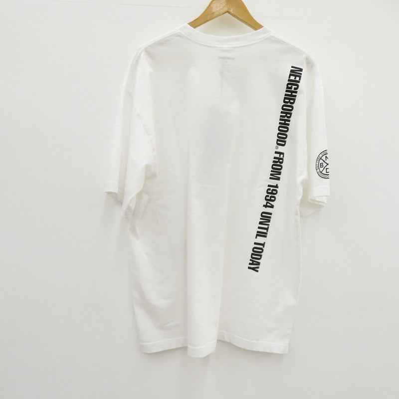 NEIGHBORHOOD | ネイバーフッド NH 251 SPOT . TEE SS-7 半袖Ｔシャツ 251PCNH-ST12S ホワイト サイズ：L【瀬戸大橋店】