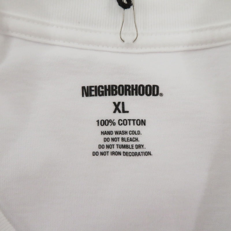 NEIGHBORHOOD | ネイバーフッド NH 251 SPOT . TEE SS-7 半袖Ｔシャツ 251PCNH-ST12S ホワイト サイズ：L【瀬戸大橋店】