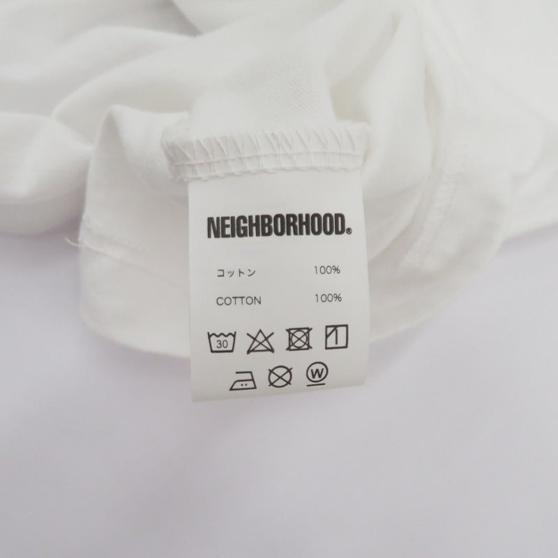 NEIGHBORHOOD | ネイバーフッド NH 251 SPOT . TEE SS-7 半袖Ｔシャツ 251PCNH-ST12S ホワイト サイズ：L【瀬戸大橋店】