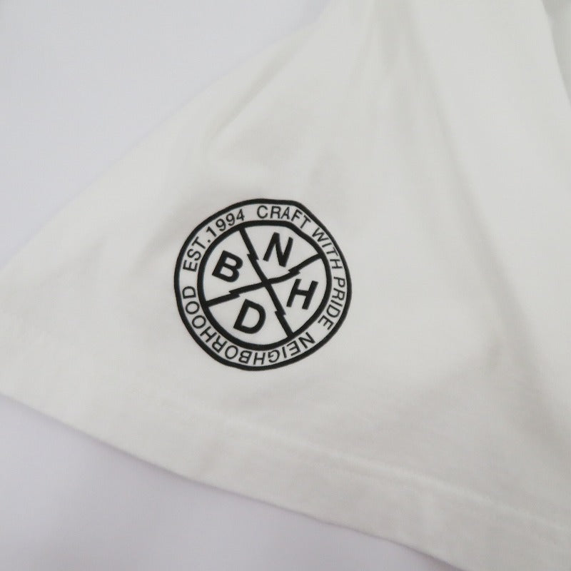 NEIGHBORHOOD | ネイバーフッド NH 251 SPOT . TEE SS-7 半袖Ｔシャツ 251PCNH-ST12S ホワイト サイズ：L【瀬戸大橋店】