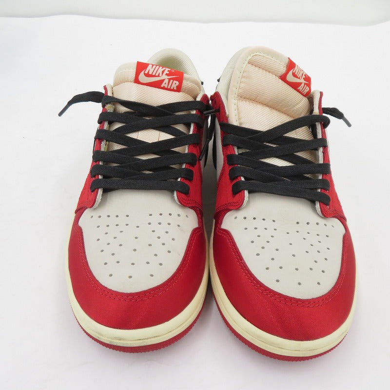 NIKE | ナイキ Trophy Room Air Jordan 1 Low OG 'Sail and Varsity Red' FB鑑定済 スニーカー fn0432-100 サイズ:27.5cm レッド 27.5cm【瀬戸大橋店】