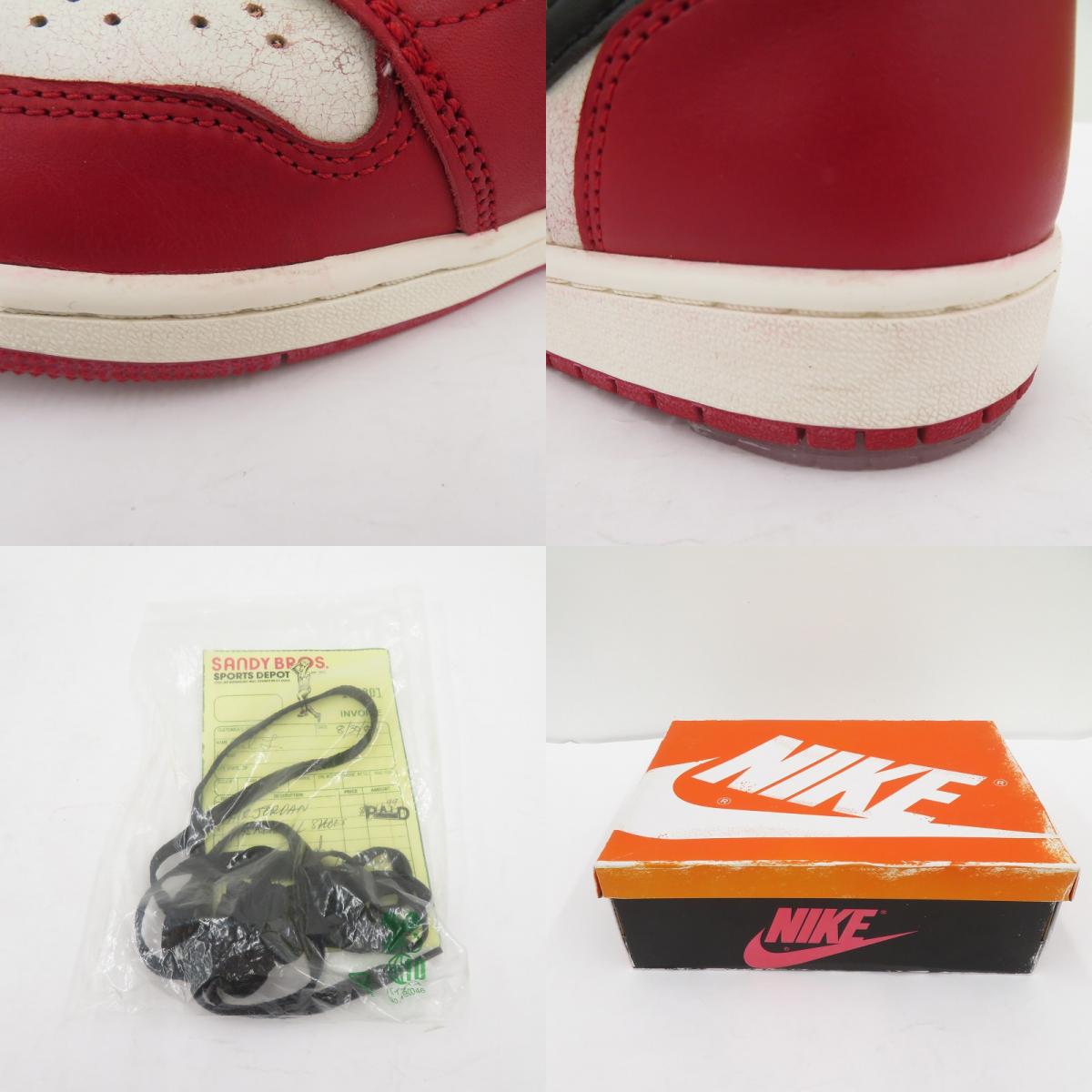 NIKE | ナイキ Lost & Found/Chicago スニーカー DZ5485-612 サイズ:26.5cm レッド 26.5cm【瀬戸大橋店】