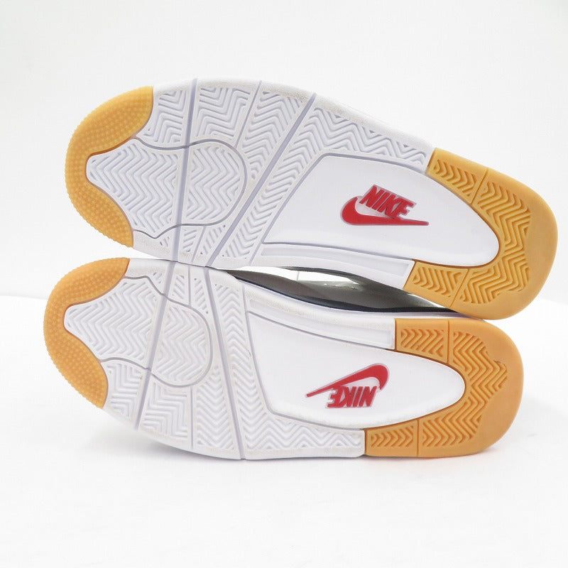 NIKE | ナイキ SB AJ4 Retro SP Summit White/Navy' スニーカー DR5415-100 サイズ:26.5cm ホワイト 26.5cm【瀬戸大橋店】