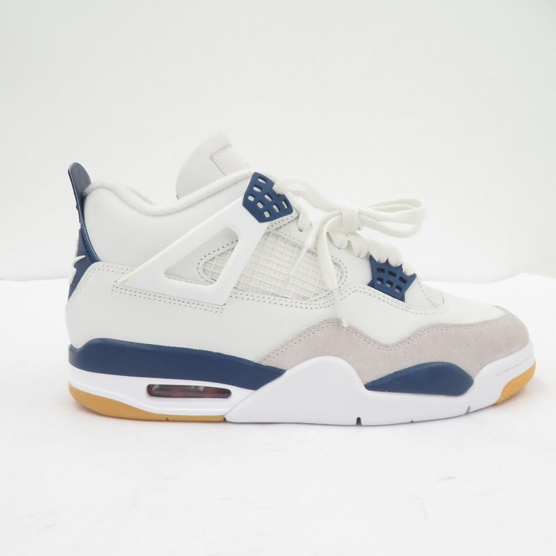 NIKE | ナイキ SB AJ4 Retro SP Summit White/Navy' スニーカー DR5415-100 サイズ:26.5cm ホワイト 26.5cm【瀬戸大橋店】