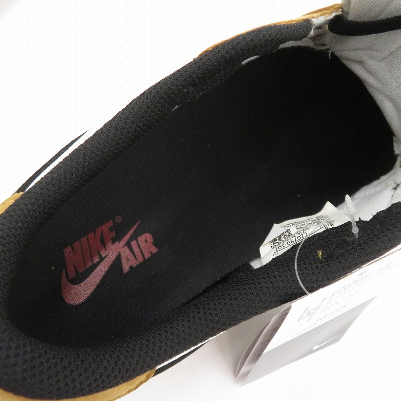 NIKE | ナイキ Air Jordan 1 Low OG スニーカー cz0790-107/'Rookie of the Year/Sail and Golden Harvest' FB鑑定済 サイズ:26.5cm ベージュ 26.5cm【瀬戸大橋店】
