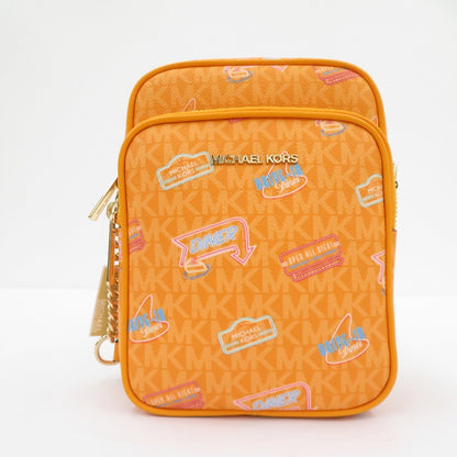 Michael Kors | マイケルコース JET SET TRAVEL ショルダーバッグ 35T5GTVC2I オレンジ【瀬戸大橋店】