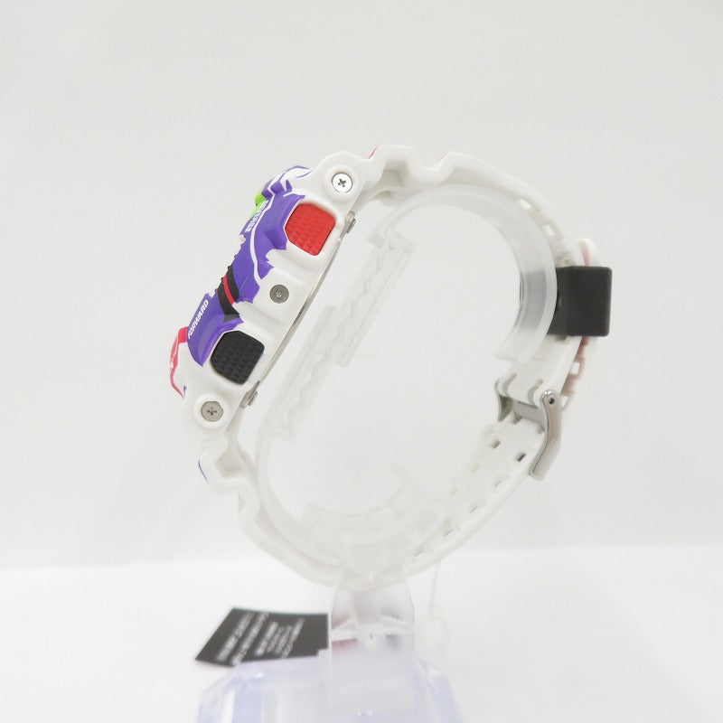 G-SHOCK | ジーショック ×エヴァンゲリオン 30th ANNIVERSARY デジタルクォーツ 腕時計 :GA-110EVA30-7AJR ホワイト【瀬戸大橋店】