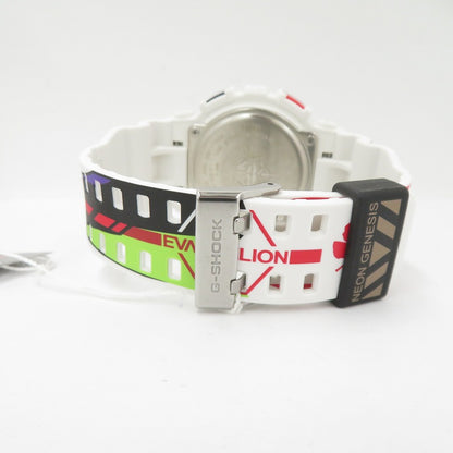 G-SHOCK | ジーショック ×エヴァンゲリオン 30th ANNIVERSARY デジタルクォーツ 腕時計 :GA-110EVA30-7AJR ホワイト【瀬戸大橋店】