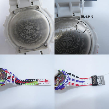 G-SHOCK | ジーショック ×エヴァンゲリオン 30th ANNIVERSARY デジタルクォーツ 腕時計 :GA-110EVA30-7AJR ホワイト【瀬戸大橋店】