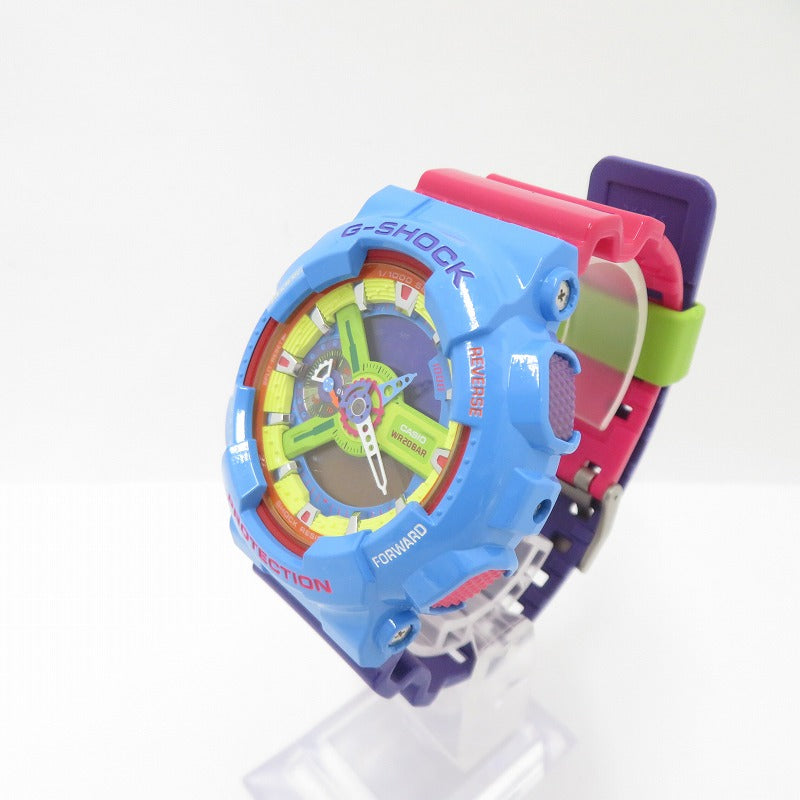G-SHOCK | ジーショック ×中野シロウ G-SHOCK MAN デジタルクォーツ 腕時計 GA-110F-2JR マルチカラー【瀬戸大橋店】