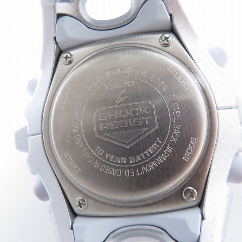 G-SHOCK | ジーショック アナデジクォーツ 腕時計 GA-V01A-8AJF シルバー【瀬戸大橋店】