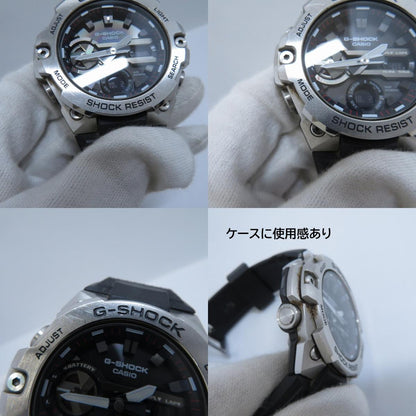 G-SHOCK | ジーショック G-STEEL アナデジソーラー 腕時計 GST-B400-1AJF ブラック 文字盤ブラック【瀬戸大橋店】