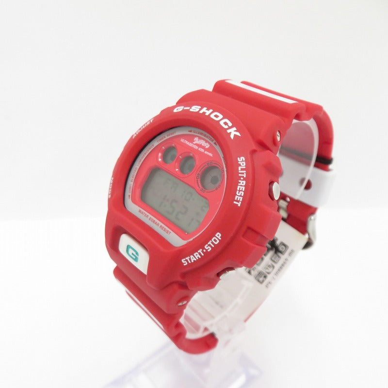 G-SHOCK | ジーショック ×ウルトラセブン×キューブリック デジタルクォーツ 腕時計 DW-6900BUL7-9JF レッド【瀬戸大橋店】