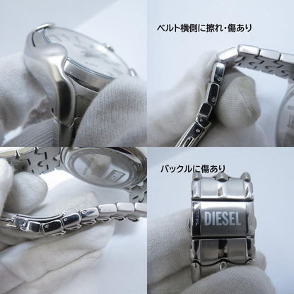 DIESEL | ディーゼル VERT アナログクォーツ 腕時計 DZ2185 シルバー【瀬戸大橋店】