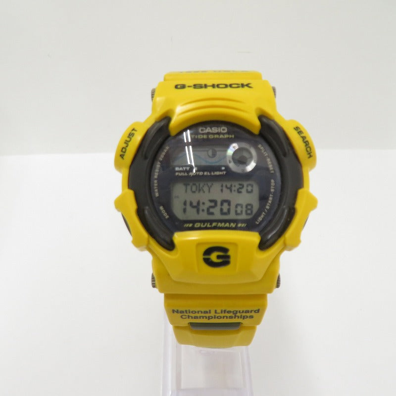 G-SHOCK | ジーショック GULFMAN デジタルソーラー 腕時計 DW-9700UL-9T イエロー【瀬戸大橋店】