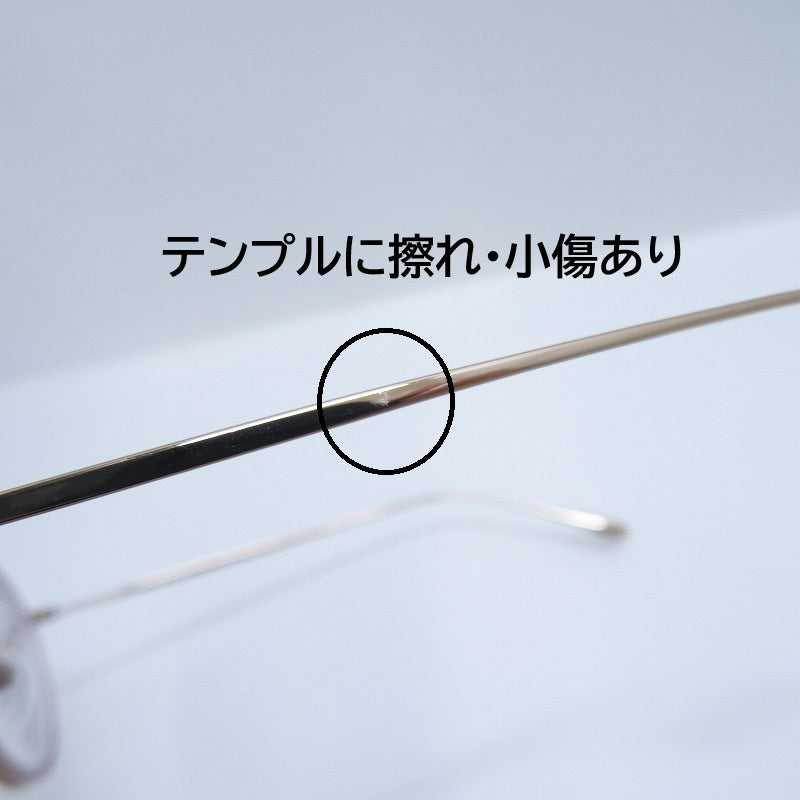 propo HINA ※度入り メガネ サイズ：45□22 138 ゴールド【瀬戸大橋店】