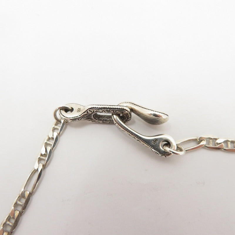 ANTIDOTE BUYERS CLUB | アンチドートバイヤーズクラブ Stud Link Figaro Narrow Chain ネックレス RX-1015 シルバー【瀬戸大橋店】
