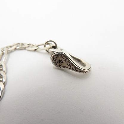 ANTIDOTE BUYERS CLUB | アンチドートバイヤーズクラブ Stud Link Figaro Narrow Chain ネックレス RX-1015 シルバー【瀬戸大橋店】