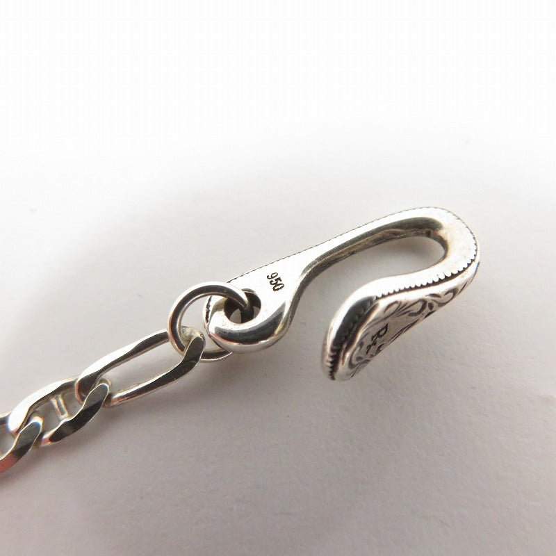 ANTIDOTE BUYERS CLUB | アンチドートバイヤーズクラブ Stud Link Figaro Narrow Chain ネックレス RX-1015 シルバー【瀬戸大橋店】