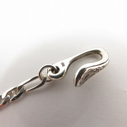 ANTIDOTE BUYERS CLUB | アンチドートバイヤーズクラブ Stud Link Figaro Narrow Chain ネックレス RX-1015 シルバー【瀬戸大橋店】