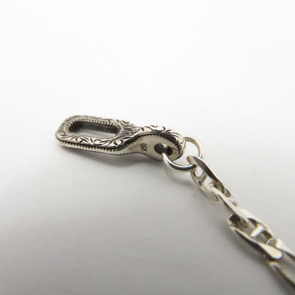 ANTIDOTE BUYERS CLUB | アンチドートバイヤーズクラブ Stud Link Figaro Narrow Chain ネックレス RX-1015 シルバー【瀬戸大橋店】