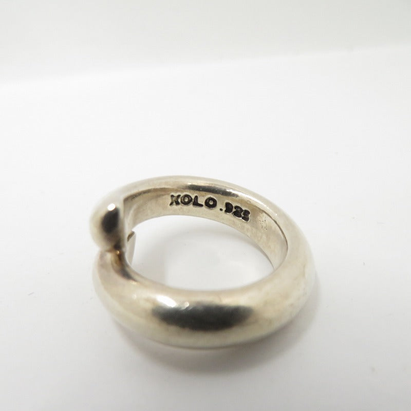 XOLO JEWELRY | ショロジュエリー Semicircle Ring -Wide リング・指輪 サイズ:約10号 シルバー【瀬戸大橋店】