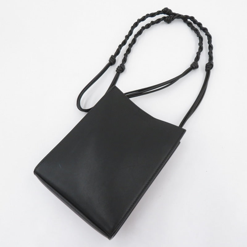 JIL SANDER | ジルサンダー タングルスモールポーチ ショルダーバッグ ポーチ ブラック【瀬戸大橋店】