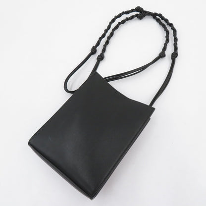 JIL SANDER | ジルサンダー タングルスモールポーチ ショルダーバッグ ポーチ ブラック【瀬戸大橋店】
