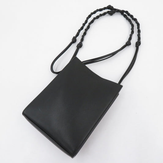 JIL SANDER | ジルサンダー タングルスモールポーチ ショルダーバッグ ポーチ ブラック【瀬戸大橋店】
