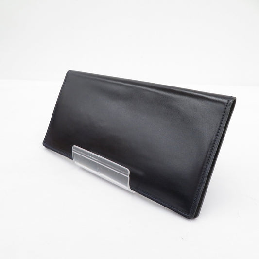 UNIQUEON/コードバン/バンドルウォレット 長財布 ブラック【瀬戸大橋店】