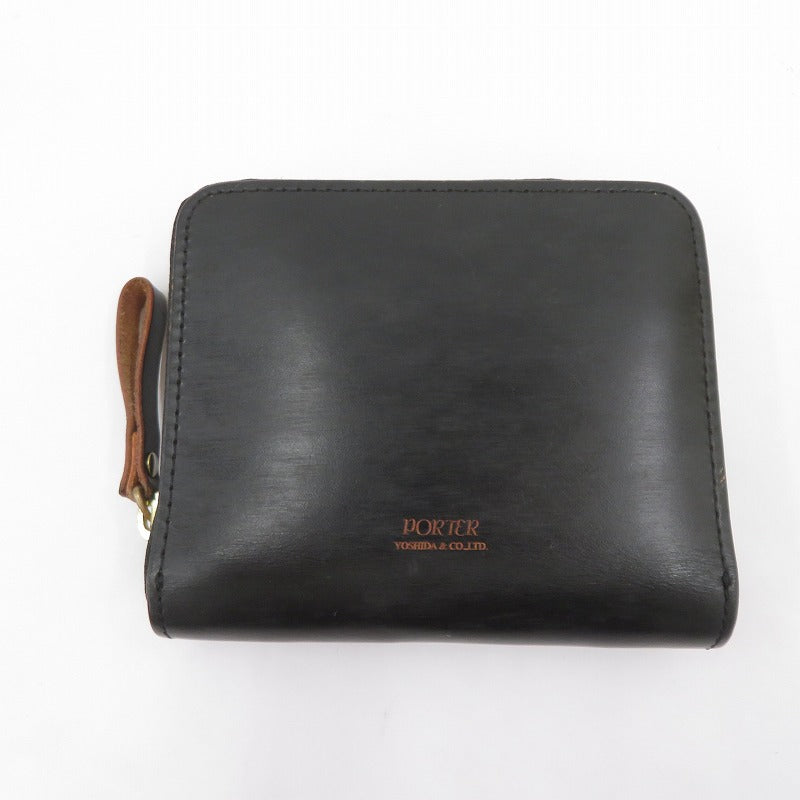 PORTER | ポーター FILM ラウンドファスナー財布 コインケース 187-01348 ブラック【瀬戸大橋店】
