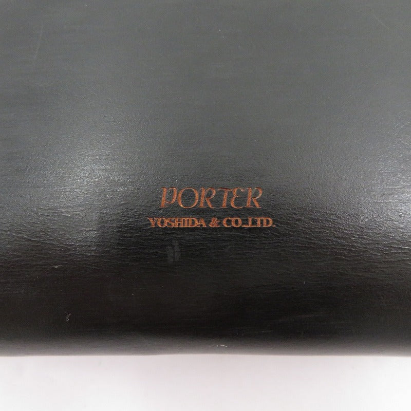 PORTER | ポーター FILM ラウンドファスナー財布 コインケース 187-01348 ブラック【瀬戸大橋店】