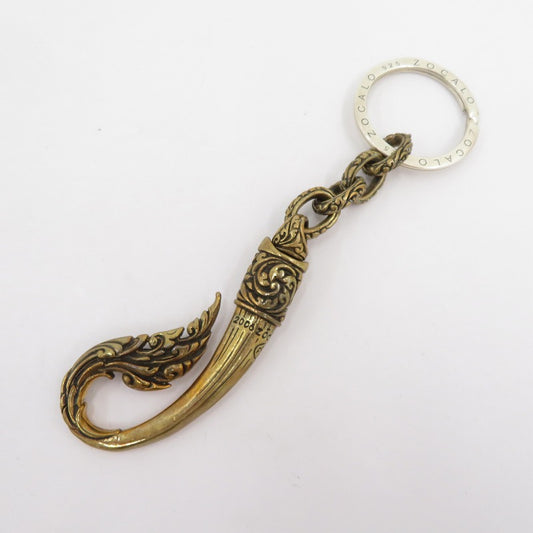 ZOCALO | ゾカロ Fang of Flame Key Holder キーホルダー ゴールド【瀬戸大橋店】