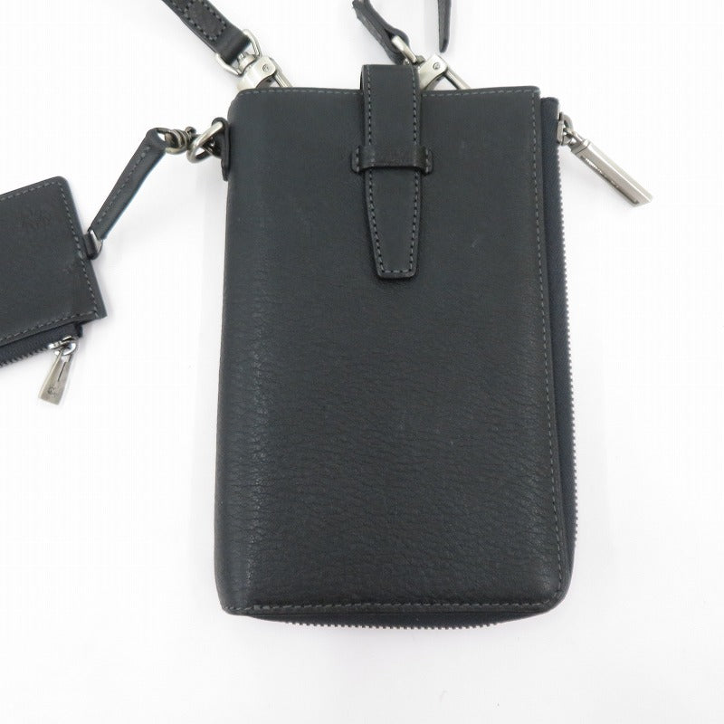COCOMEISTER | ココマイスター ダーリントン スマホウォレットショルダーV2 ショルダーバッグ ブラック【瀬戸大橋店】