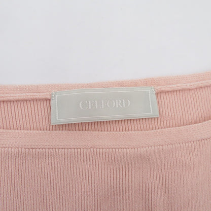 CELFORD | セルフォード バルーンペプラムニットプルオーバー その他トップス CWNT251010 ピンク サイズ：36【瀬戸大橋店】