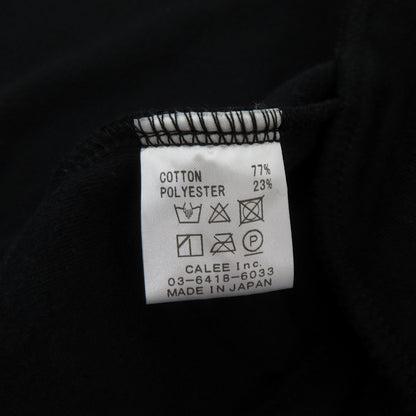 CALEE | キャリー JQ VELOUR TRACK TYPE JACKET トラックジャケット ジャージ ブラック サイズ：XL【瀬戸大橋店】